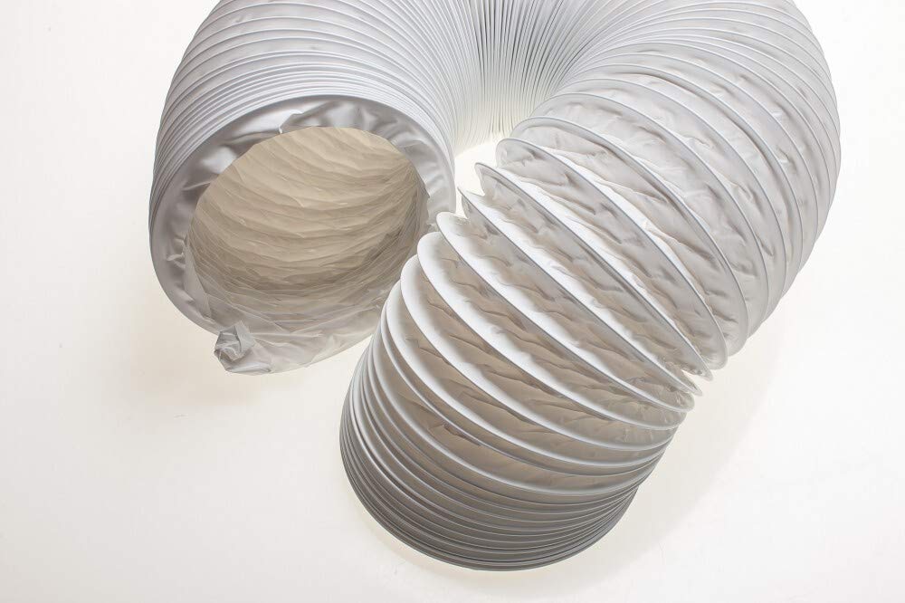 Abluftschlauch PVC flexibel Ø 100/102 mm, 10 m z.B. für Klimaanlagen, Wäschetrockner, Abzugshaube