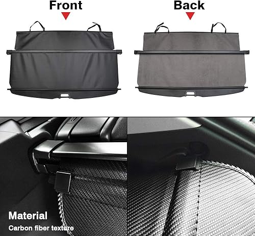 Miniatura 130 de Powerty Cubierta de carga para Lexus CT200h 2011-2017 Accesorios Cubierta de maletero retráctil Cubierta de blindaje de maletero Cubierta