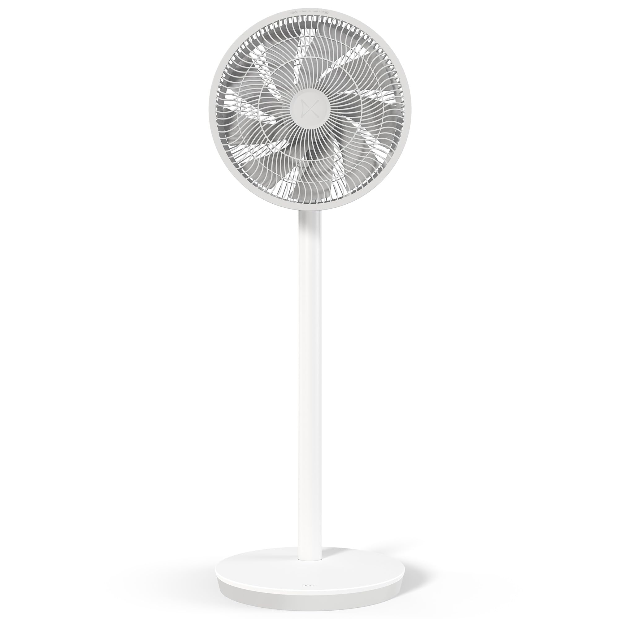 Duux Whisper Essence Ventilateur sur Pied Silencieux - Oscillation horizontale automatique - Très économique avec une consommation de 16W - Blanc