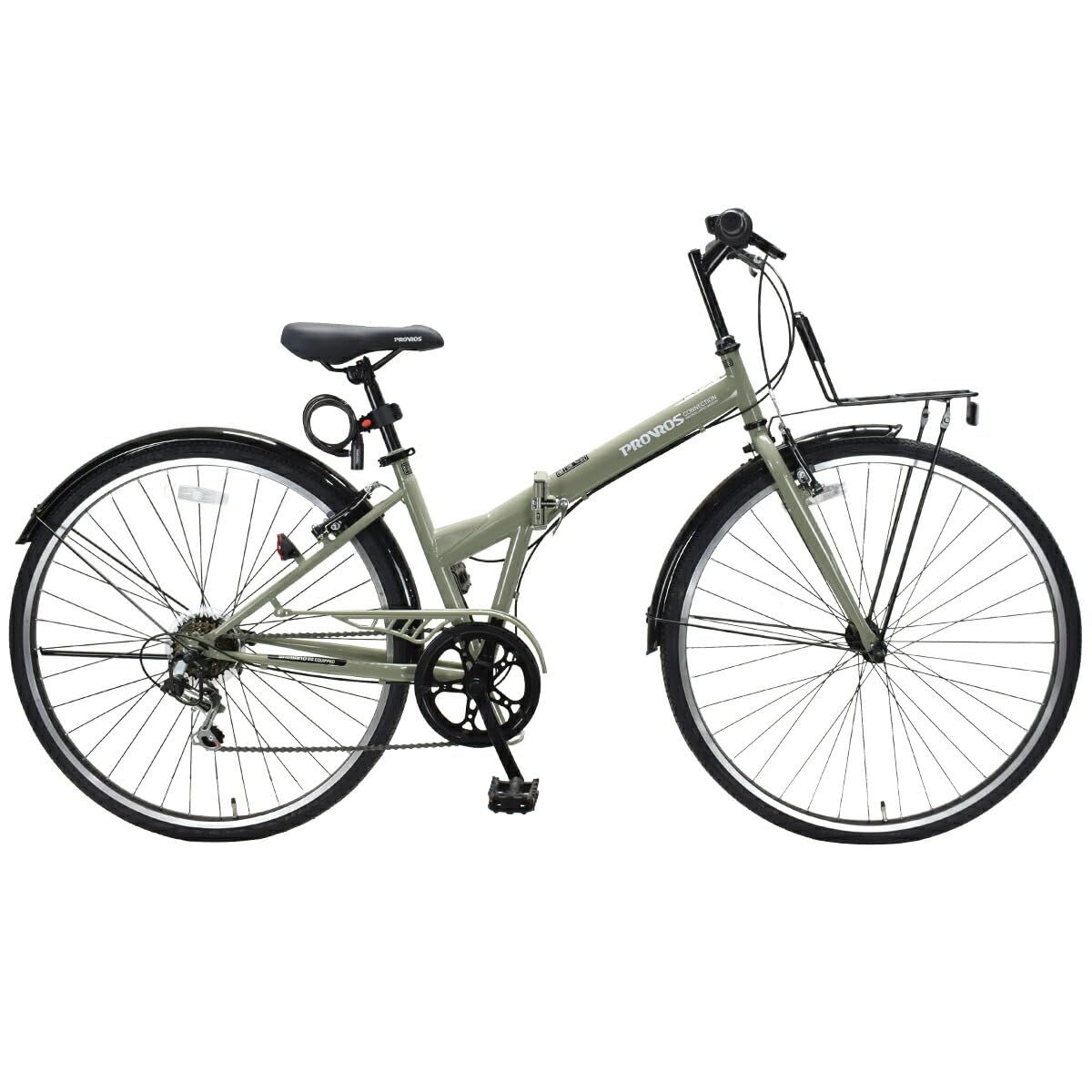 Amazon | PROVROS(プロブロス) 折りたたみ自転車 27インチ シマノ6段