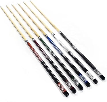 1/2-PC Nine Ball Billiard Pool Sport Que Cue Sticks 57inch Club