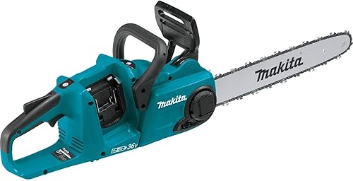 Makita XCU04Z 18V X2 (36V) LXT - Motosierra inalámbrica de iones de litio de 16 pulgadas, solo herramienta (renovada)