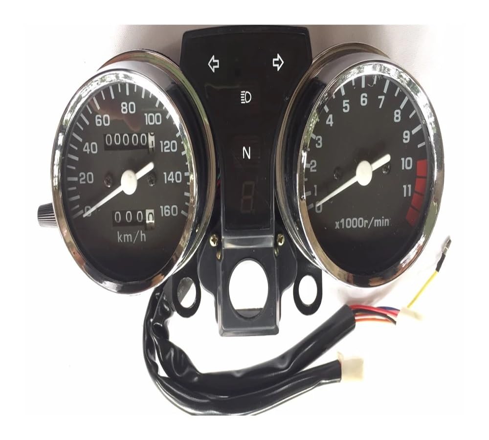 E0174 Pezzi di Ricambio per Tachimetro Digitale Universale per Moto Contagiri Contachilometri per CM125 Contachilometri