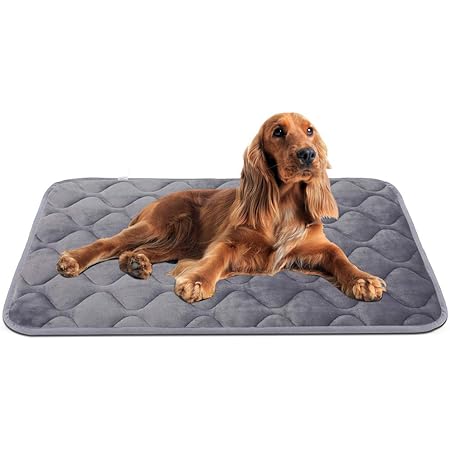 Amazon Hero Dog ペットマット 犬マット ペットベッド 洗える 犬ケージマット 滑り止め 肌触りよい 柔らかい 掃除しやすい グレーl Hero Dog ベッド クッション 通販