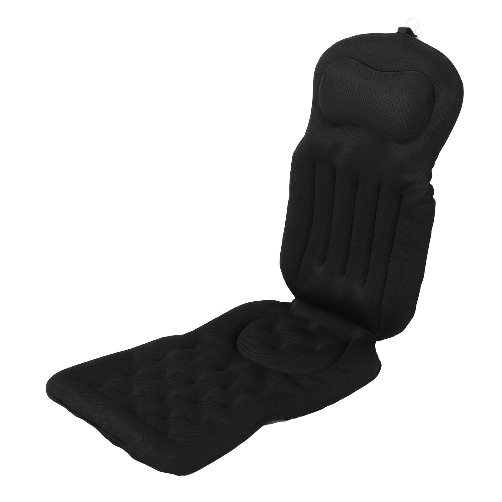 Qcwwy Oddychająca Poduszka do Kąpieli Siatka 4D Poduszka do Wanny na Całe Ciało, Ergonomiczna Wielostrefowa Konstrukcja Wspierająca Głowa Szyja Wyrównanie Pleców Relaks Kąpieli Oddychająca, Zmywalna