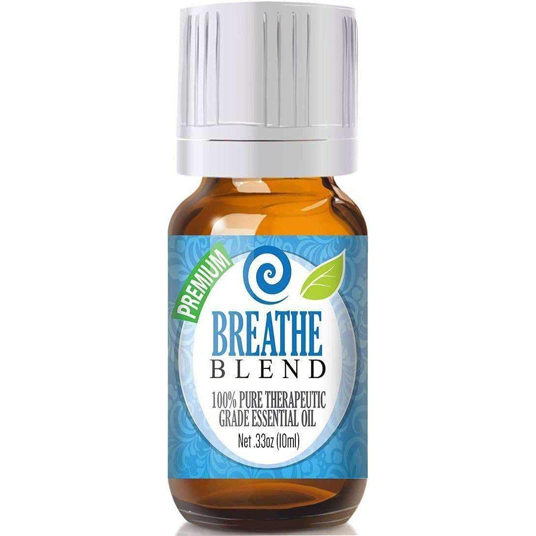 Breathe Blend Essential Oil - 100% Pure Therapeutic Grade Breathe Blend Oil - 10ml