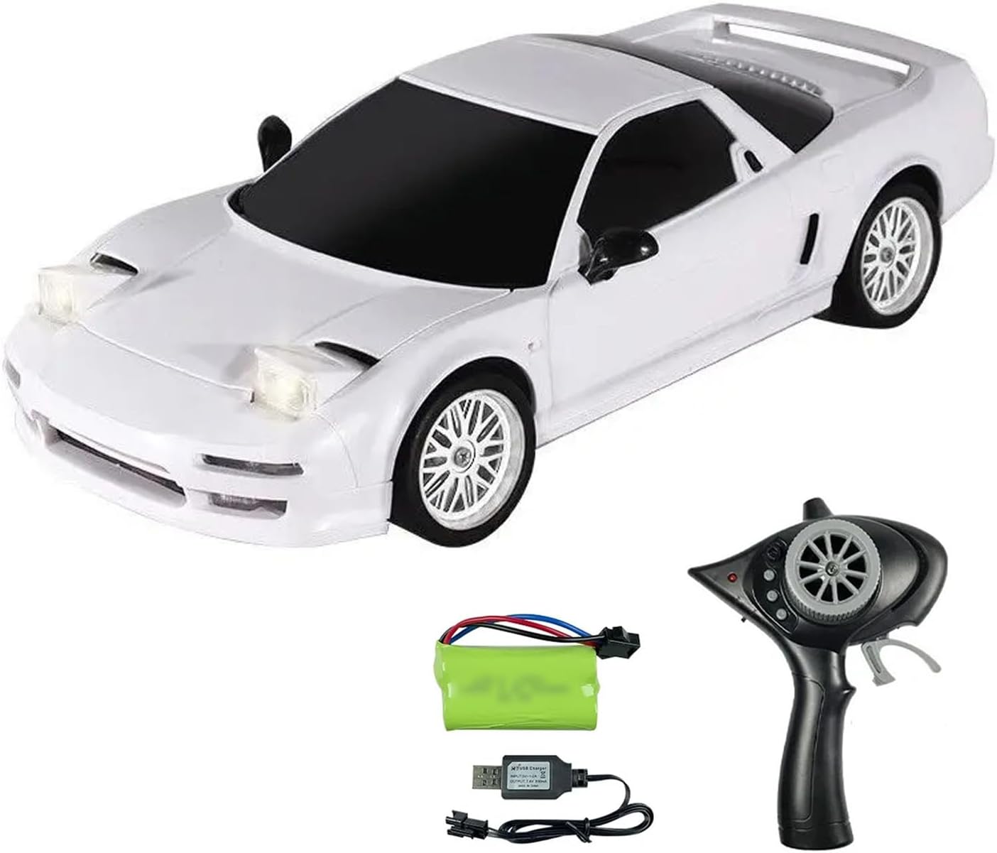 TOUCAN RC HOBBY 1/18 2.4G Remote Control Drift Car LDA02 RTR Model 4 * 2 RWD Racing Vehicles Flip Light Battery Motor USB Charge for Ages 14+