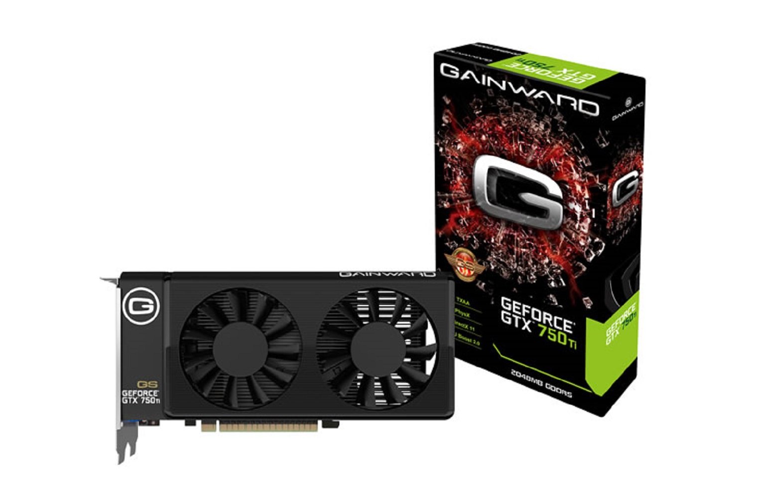 Graphics Card Gtx 750 Ti Gainward Geforce Gtx 750 Ti Golden Sample