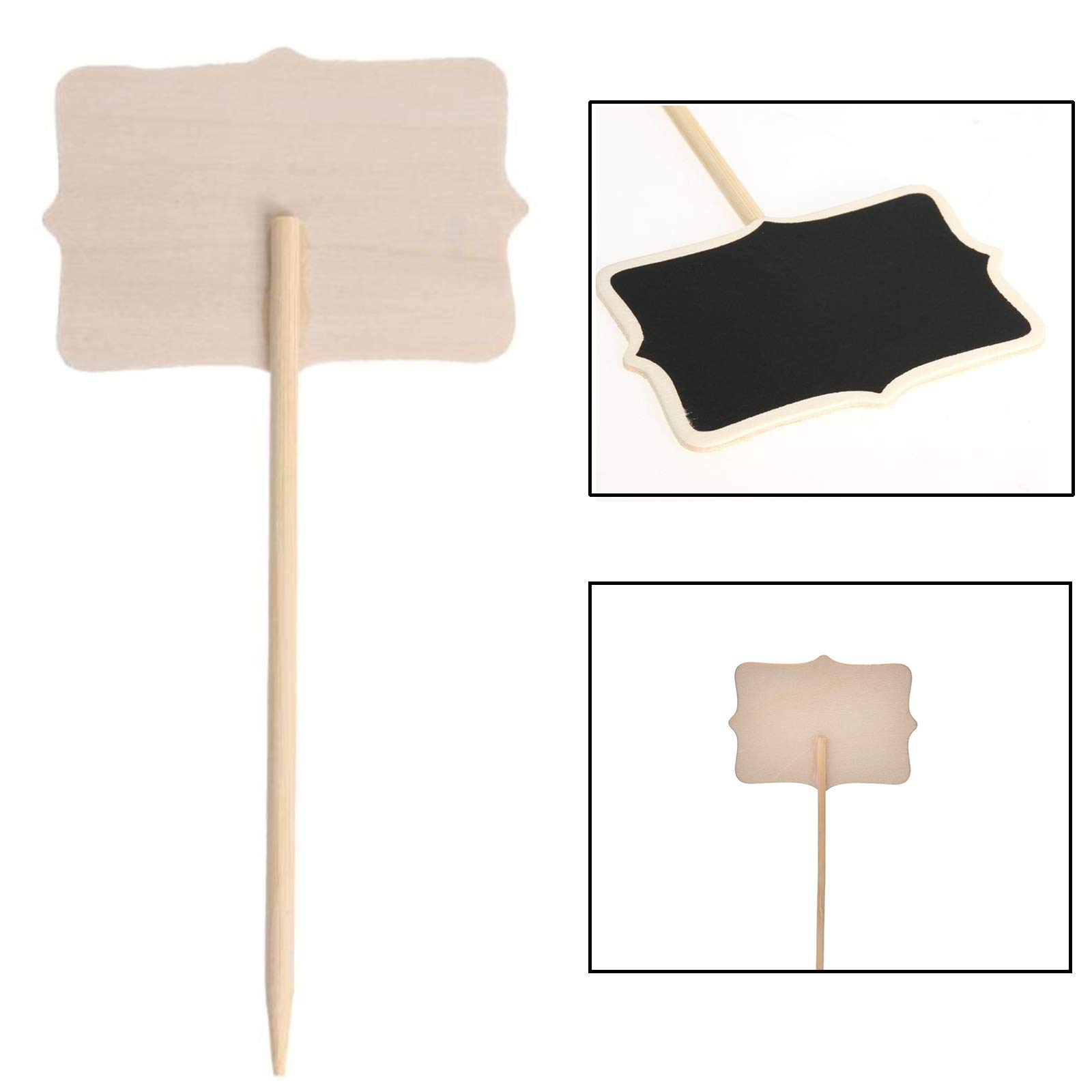 Marcatori Per Piante In Legno - Etichette Da Giardino Con Molletta - Per Semi, Fiori E Orto