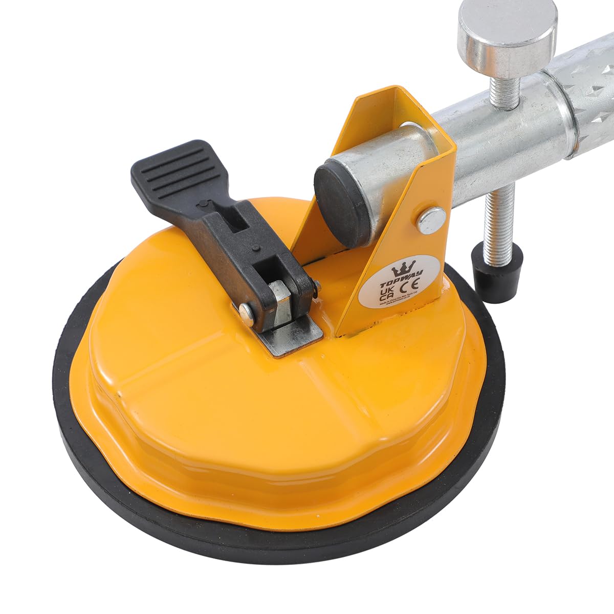 TOPWAY Paquete de 2 ventosas ajustables de 6 pulgadas para unir nivelación y alineación de azulejos de granito, mármol, cerámica, herramienta de instalación de encimera