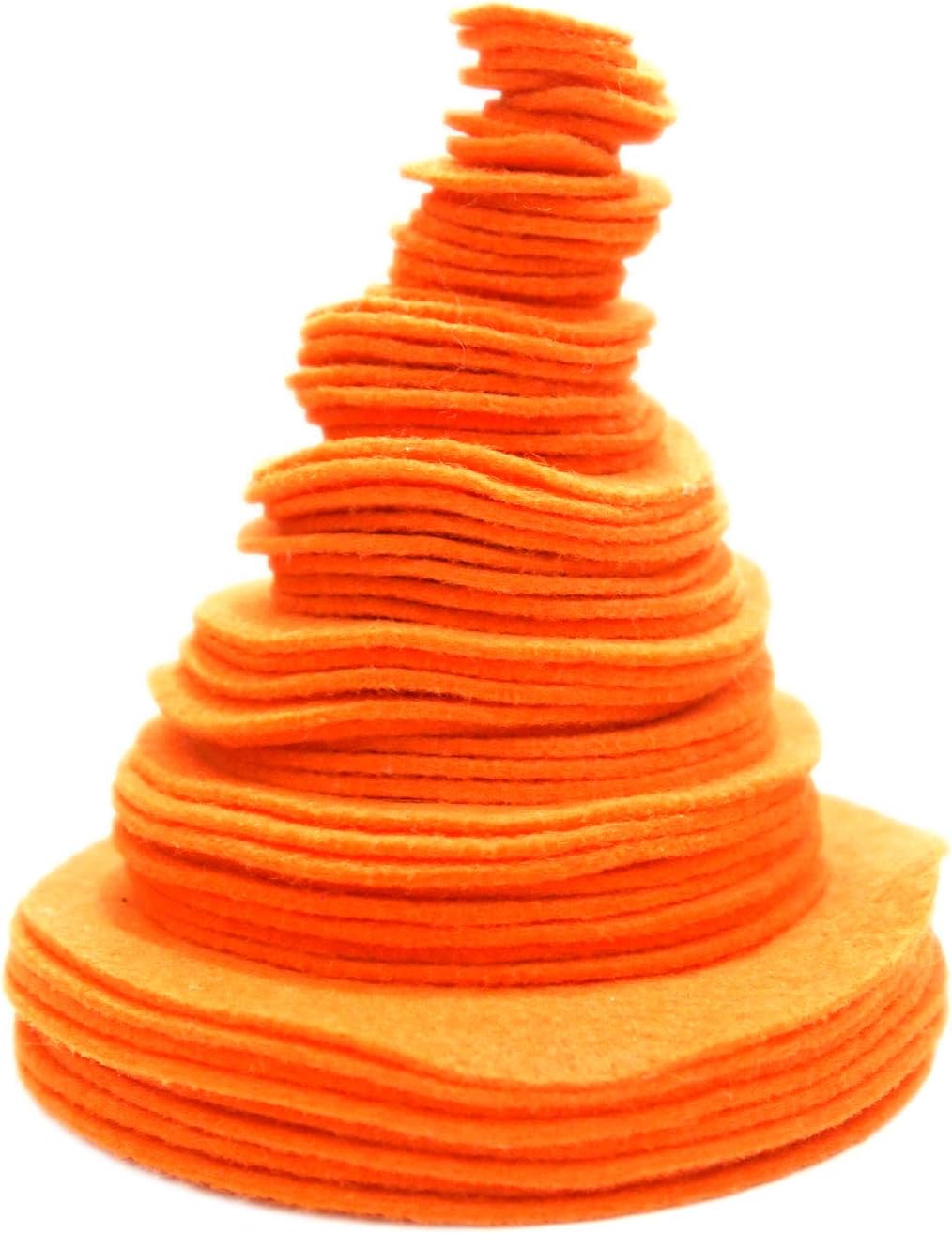 Playfully Ever After Neon Orange Craft Felt Circles (1 Inch - 100pc)