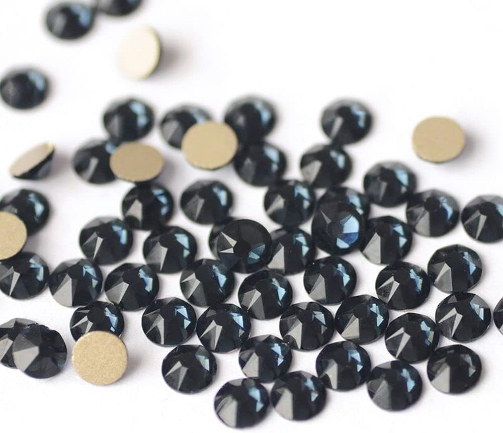 8 Big + 8 Small Facets Montana Crystal Manicure Rhinestones DIY Nail Nail Art Decorations Stones 3D