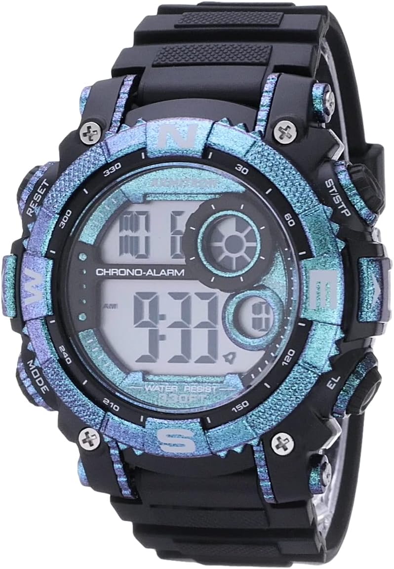 Armitron Sport Men's Digital Chronograph Resin Strap Watch, 40/8284