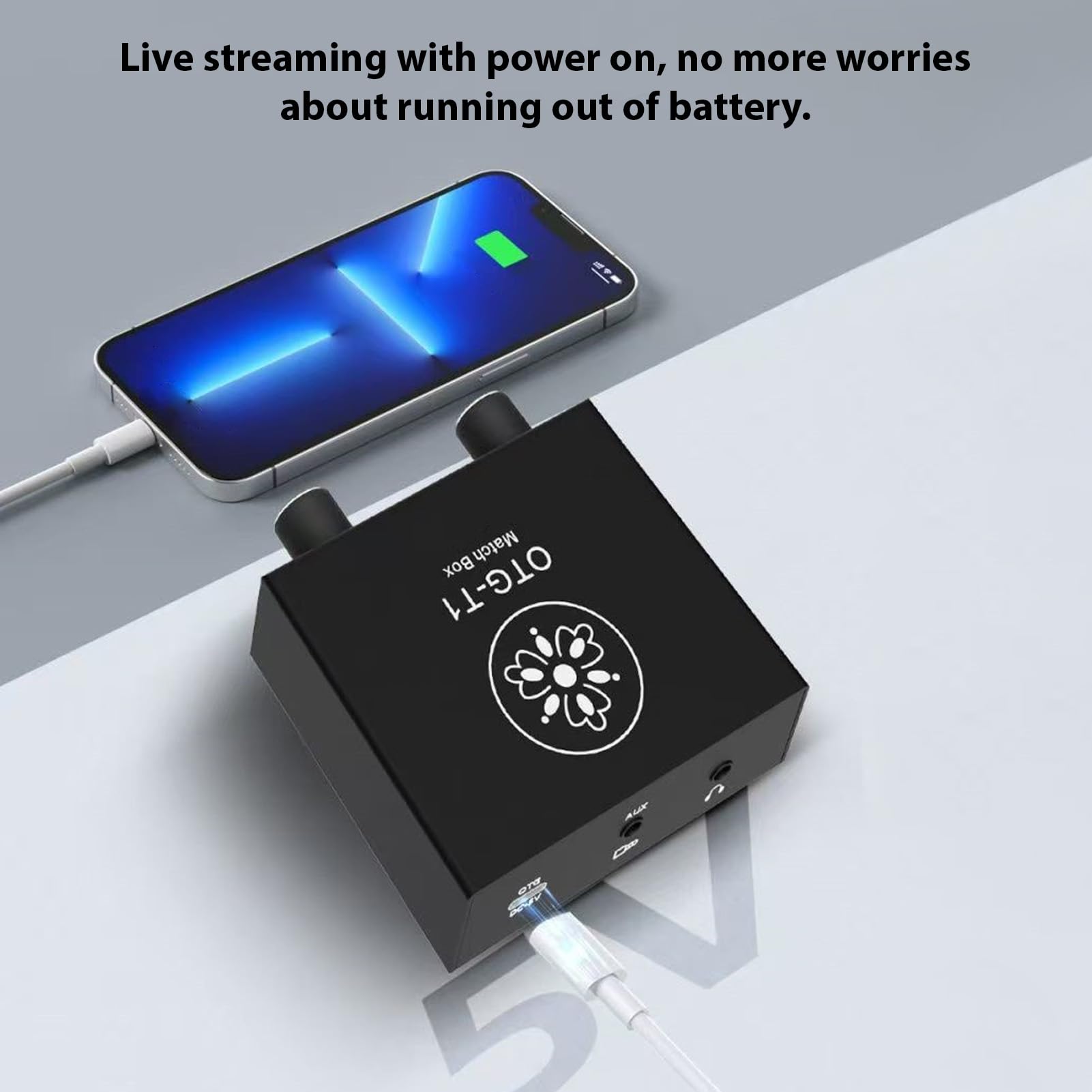 RiToEasysports Interfaccia Audio, Monitoraggio a Latenza Zero, Doppi Jack per Cuffie per la Registrazione in Streaming Live, Podcasting