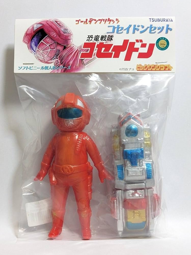 ビッグワンクラフトソフビ　恐竜戦隊コセイドン セット Amazon.co.jp: ビッグワンクラフト 恐竜戦隊コセイドン ソフビ