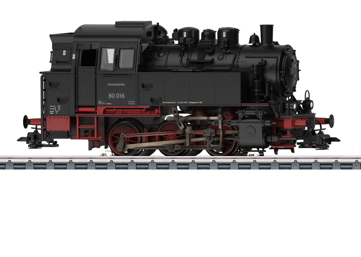 Märklin Dampflokomotive Baureihe 80 - Spur H0 - Digital mfx+ - Art.-Nr. 37066 - mit Licht & Sound