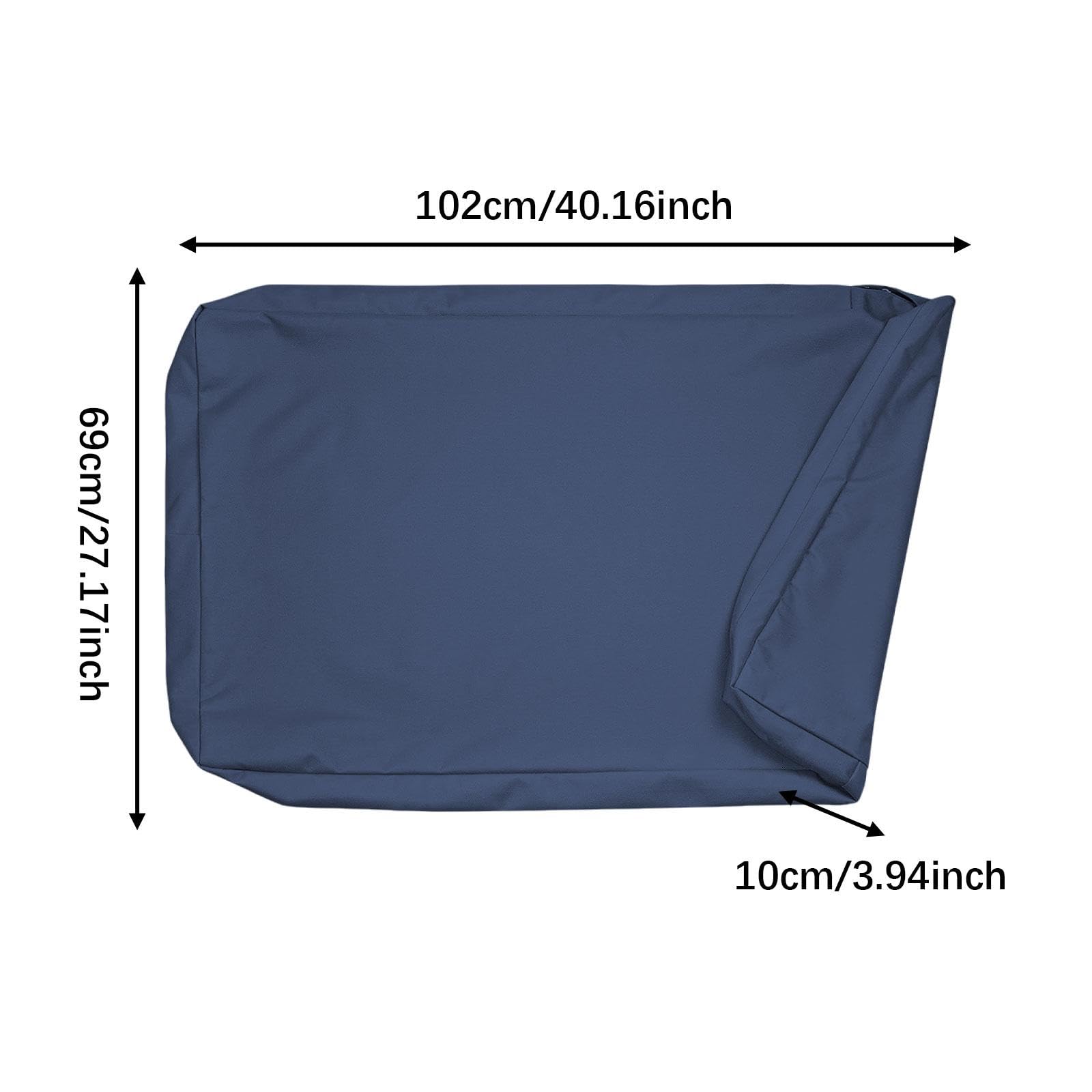 Gralara Funda de Cama para Perros, colchón para Dormir para Perros, Funda Antideslizante, Resistente a los arañazos, Impermeable, fácil de cuidar, Protectora