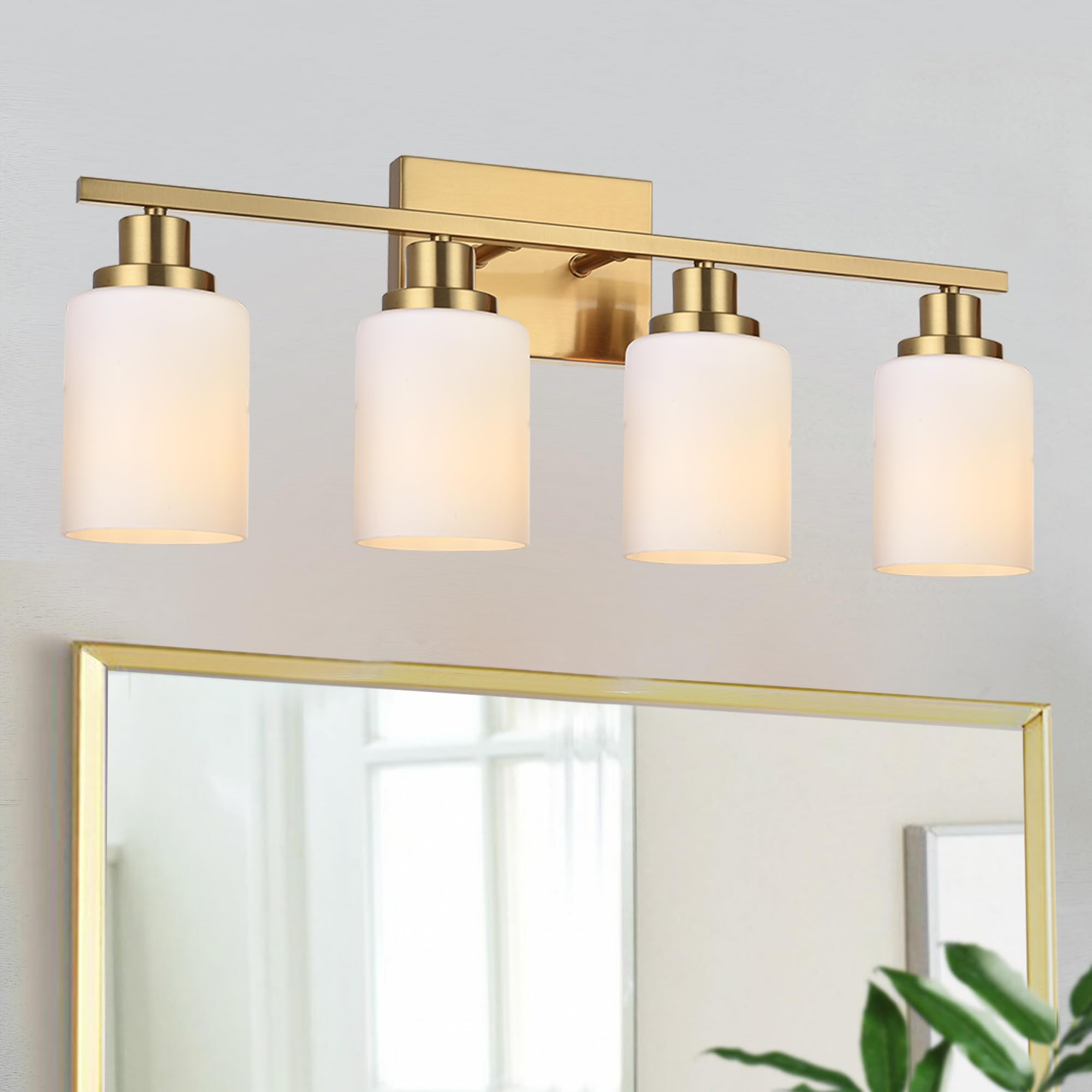 Bathroom Sconces 2 Light Black And Gold Bathroom Vanity Light Fixtures ...