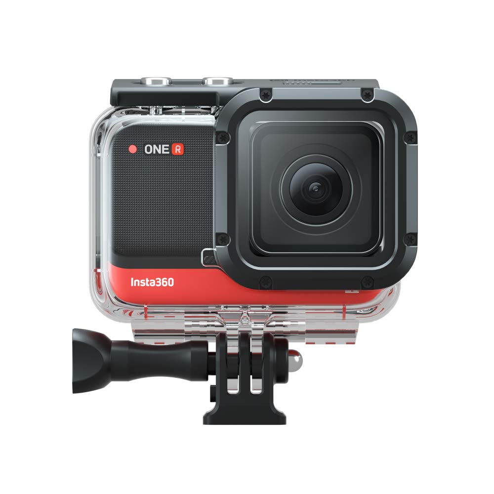 insta360 ONE R 潜水ケース（360度デュアルレンズ モジュール用） Amazon | Insta360 ONE R 潜水ケース 4K広角モジュール用 IPX8