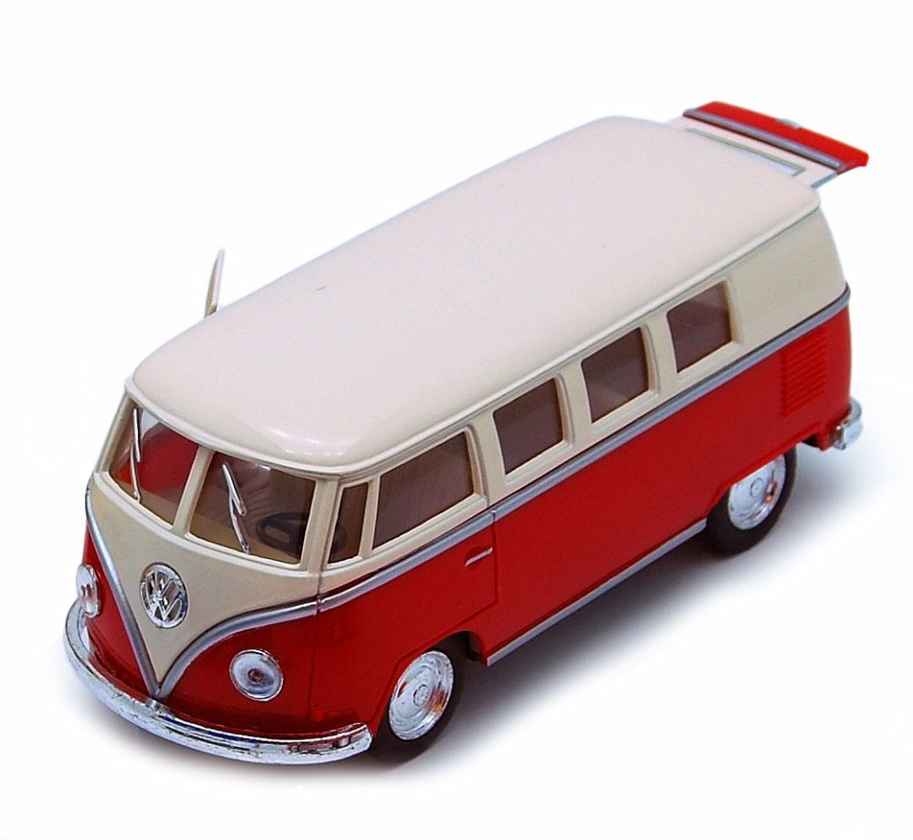 Buy 1962 Volkswagen Classical Bus, Red Kinsmart 5377 D 1/32 Scale