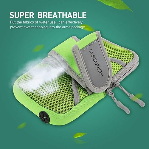 Miniatura 5 de LENPOW - Brazalete multifuncional para deportes al aire libre, a prueba de sudor, bolsa de brazo casual, bolsa de gimnasio, fitness, teléfono