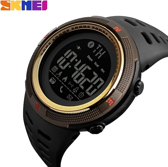 Amazon.com: Reloj inteligente con podómetro, relojes medidores de calorías,  relojes deportivos digitales para exteriores, resistentes al agua, marca SKMEI  1250. : Ropa, Zapatos y Joyería