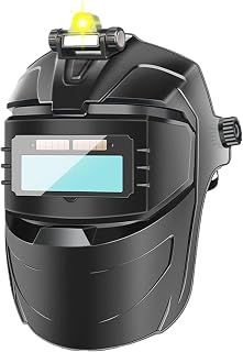 Maschera per Saldatura Autoscurante | casco da saldatore | Casco Saldatore Calotta Regolabile | Antiabbagliamento Antiappannamento Protezione Oculare Viso | Professionale per Saldatura ad Arcoforma
