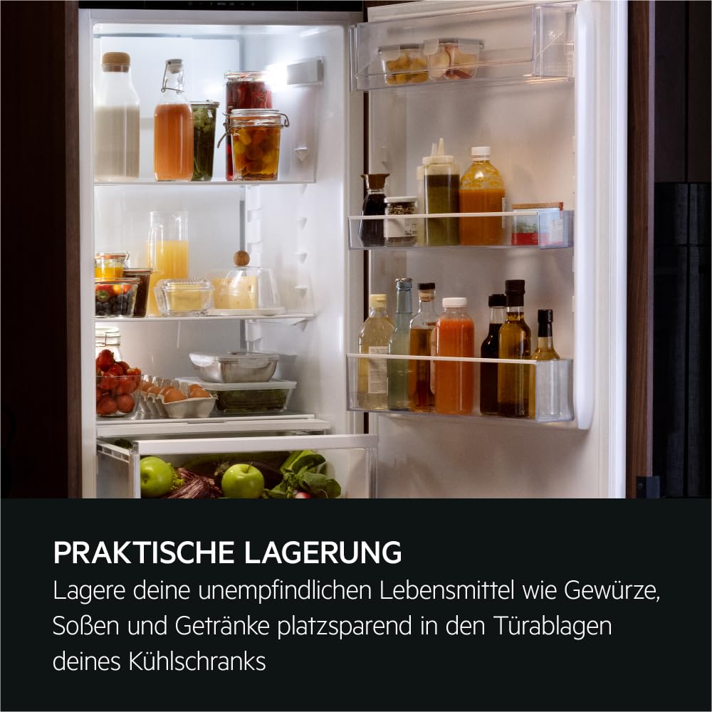 AEG Serie 5000 OptiSpace Einbau-Kühlschrank 88 cm 142L LED-Beleuchtung TSK5O881ES