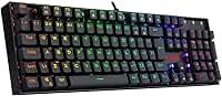 Teclado Gamer Redragon Mec Mitra Brown K551Rgb-1