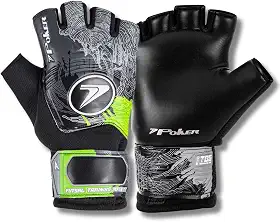 Luva de Goleiro Futsal Infantil Poker Infinity Training Sem Dedos Original | Palma Látex Profissional | Tamanhos 5 a 8 | Campo Society