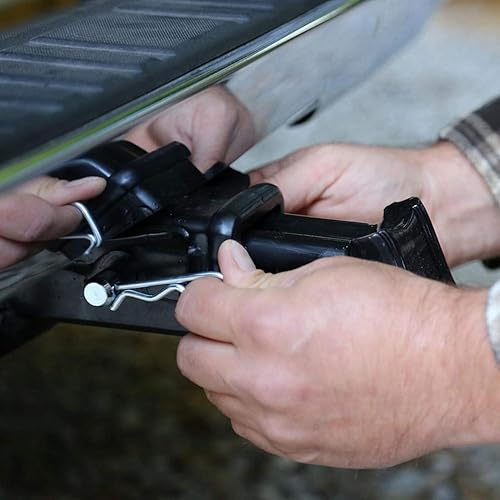 Miniatura 13 de Kit surtido de 24 pasadores de chaveta, kit de cierre de resorte chapado en zinc resistente R Clips para sistema de bloqueo de pasador de enganche