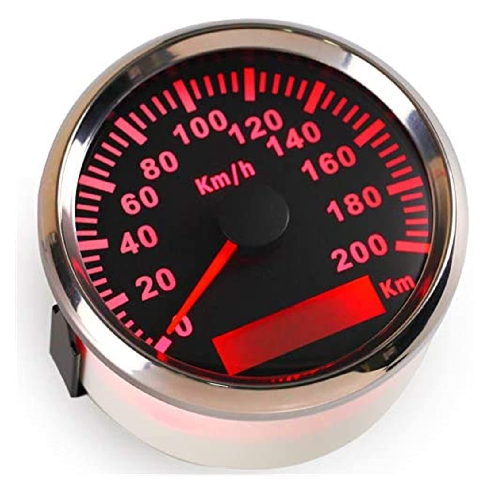 XMING Wodoodporny GPS. Prędkościomierz 20. 0KM / H. Dla samochodowego Buggy z podświetleniem 85mm 12V / 24V