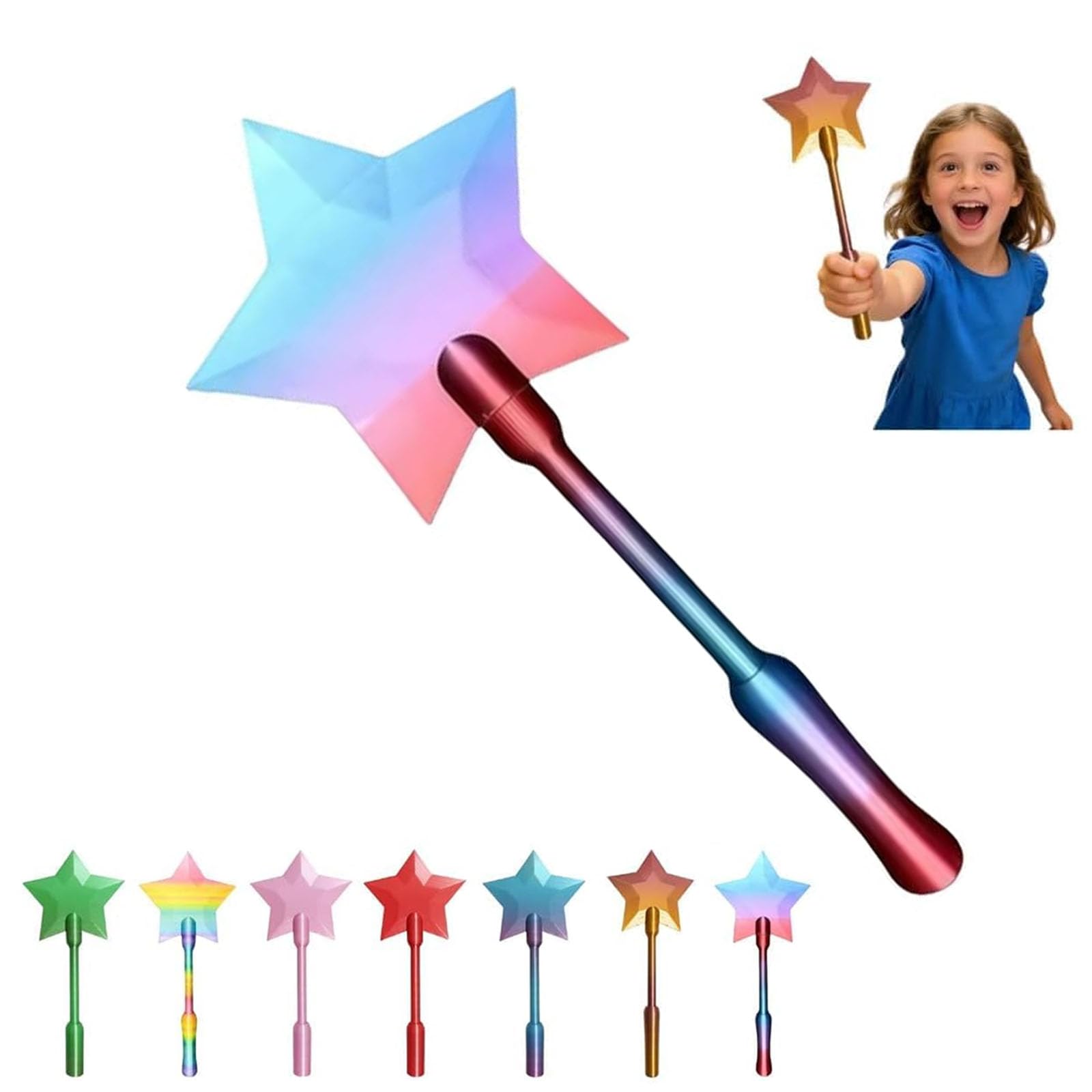Credit Card Wand - 3D Printed Wand Taps To Pay, Funny Middle Finger Card Holder, Creative NFC Payment Tool with Pixel Design, Easy Checkout, Gag Gift for Friends Coworkers (Multicolor 1)