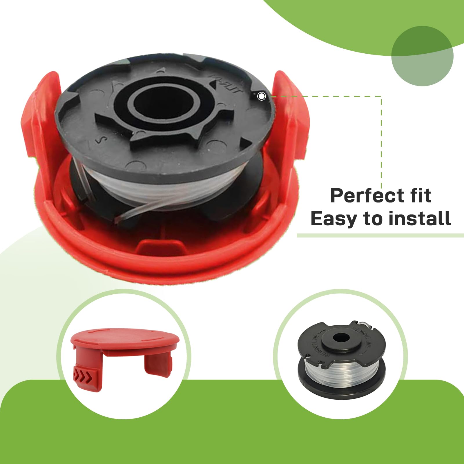 Amazon.com : HT-19-401-003-06 Replacement Trimmer Spool Line 0.065