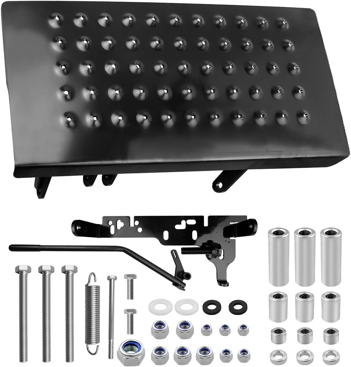 TIKSCIENCE ACS6000ULS Mower Discharge Shield Fit for Ferris Exmark Gravely Altoz Ariens Bobcat Bunton Bradley Bush Hog Most ZT Mowers, Advanced Chute System Chute Blocker Replace 088-6003-00
