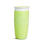 Munchkin Sippy Cup for Toddlers, Miracle 360 Cup, 14 Ounce, Green