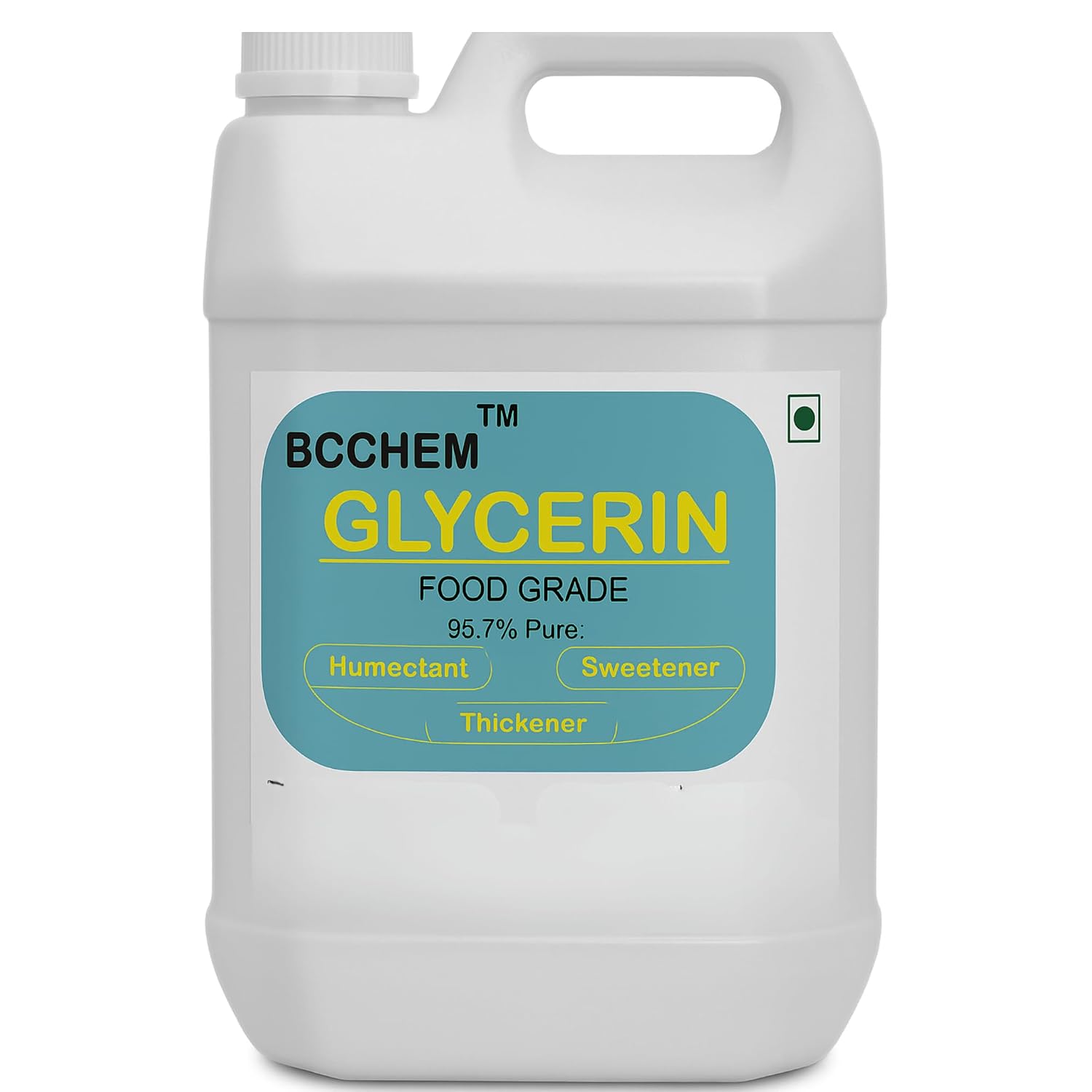 BCCHEM pure food grade glycerine|For mositurizer,food,baking,DIY cosmetics|5 kg - Review, Price and Buying Guide