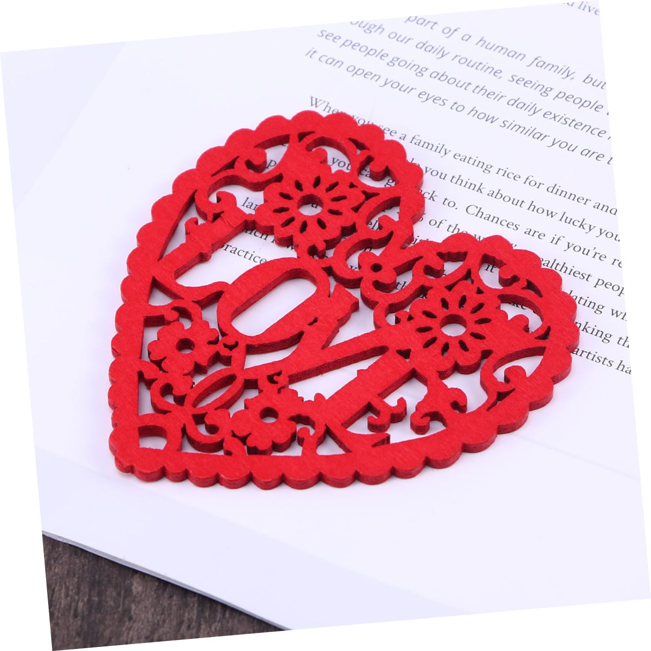 STOBAZA 90stücke Holzherzen Für Dekoration Rote Herz Holzscheiben Für Valentinstag Basteln Und Scrapbooking Unlakierte Holzherzen Aufhängen