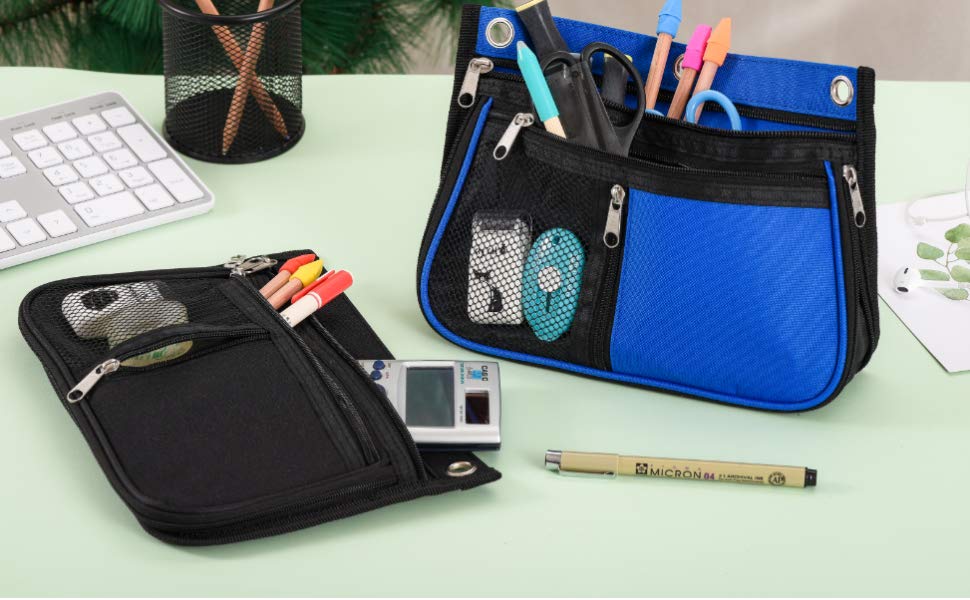 Amazon.com : Sooez Pencil Pouch for 3 Ring Binder