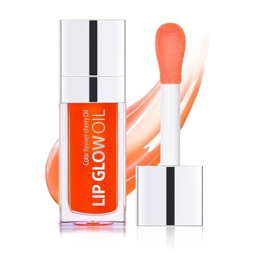 Aceite labial voluminoso, brillo labial hidratante de larga duración, bálsamo labial húmedo y no pegajoso para el cuidado de labios secos (01