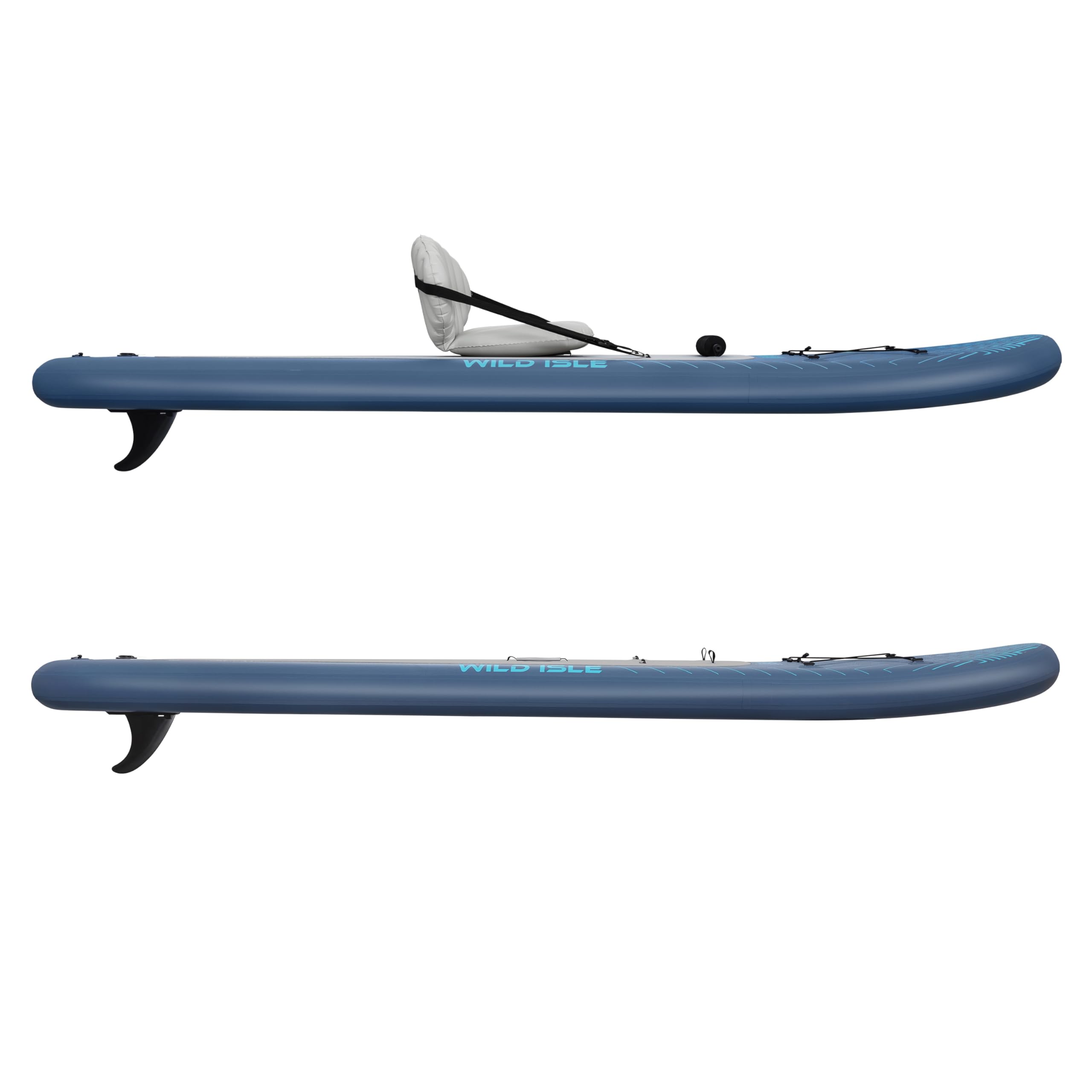 Bestway Wild Isle SUP Board Set mit Sitz 305x84x15 cm – Aufblasbares Stand Up Paddle Board & Kajak-Option, Allround Board bis 130 kg, inkl. Doppelpaddel, Pumpe & Rucksack
