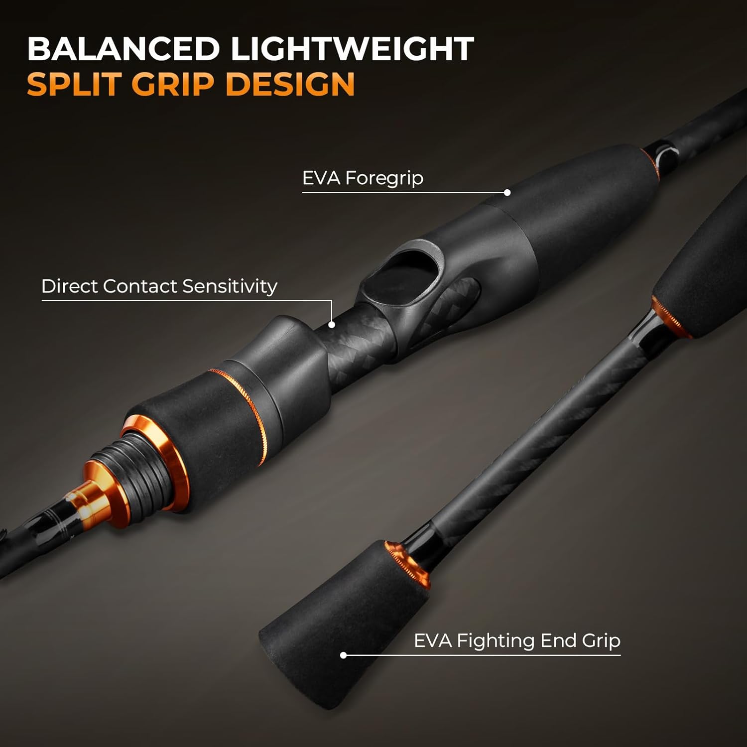 KastKing Zephyr Finesse Fishing Rods – BFS Baitcasting & Spinning Rods, IM6 Graphite, Extra Twin-Tip, 2pc & 3pc Travel Design, Ultra-Light Lure Casting, Stainless Steel Guides with Zirconium Rings