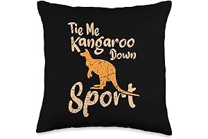 Australia Tie Me Kangaroo Down Sport Throw Pillow: A Must-Have Souvenier of Down Under Charm
