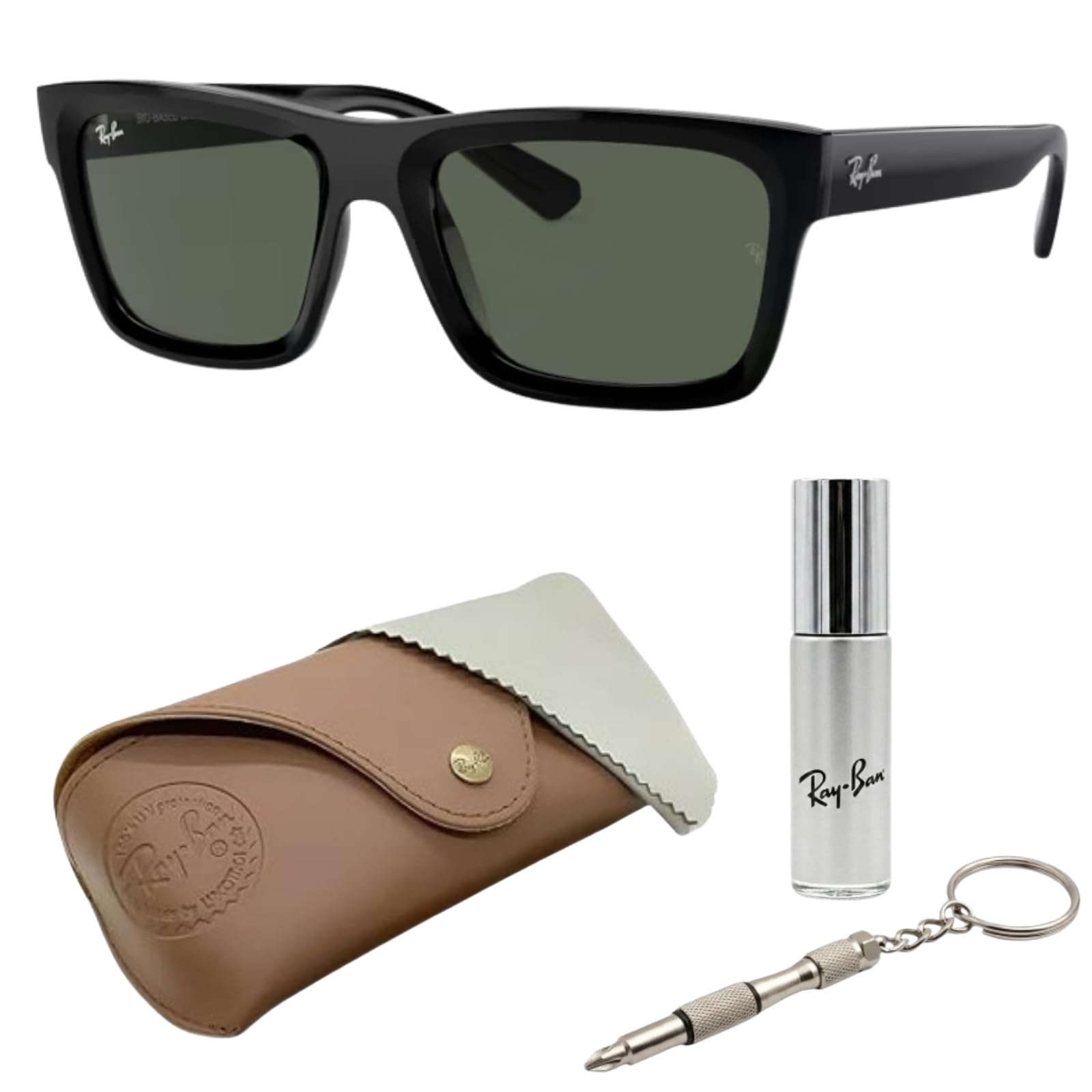 Ray-Ban RB4396 WARREN BIO-BASED Rectangle Shaped Sunglasses for