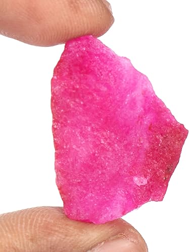 Miniatura 3 de Cristal natural de rubí en bruto de 56 quilates, cristal minado Erath para decoración, envoltura de alambre, cristal de reiki curativo GA-25