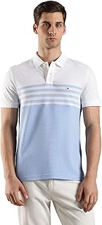 Tommy Hilfiger Colorblock Regular Fit Cotton Polo T-Shirt