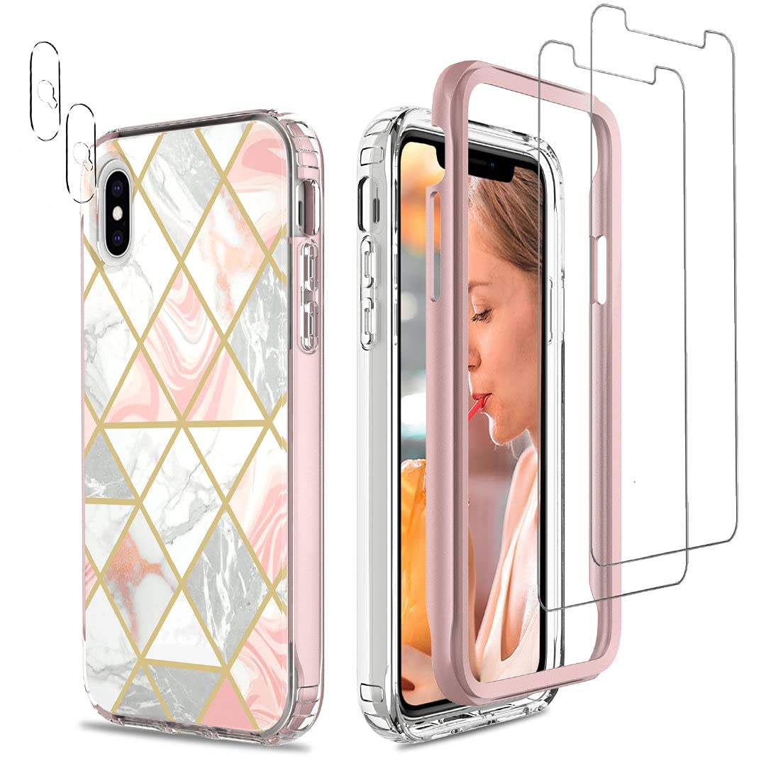 Amazon.com: Jeylly Case for iPhone X/iPhone Xs 5.8 inch, Marble 
