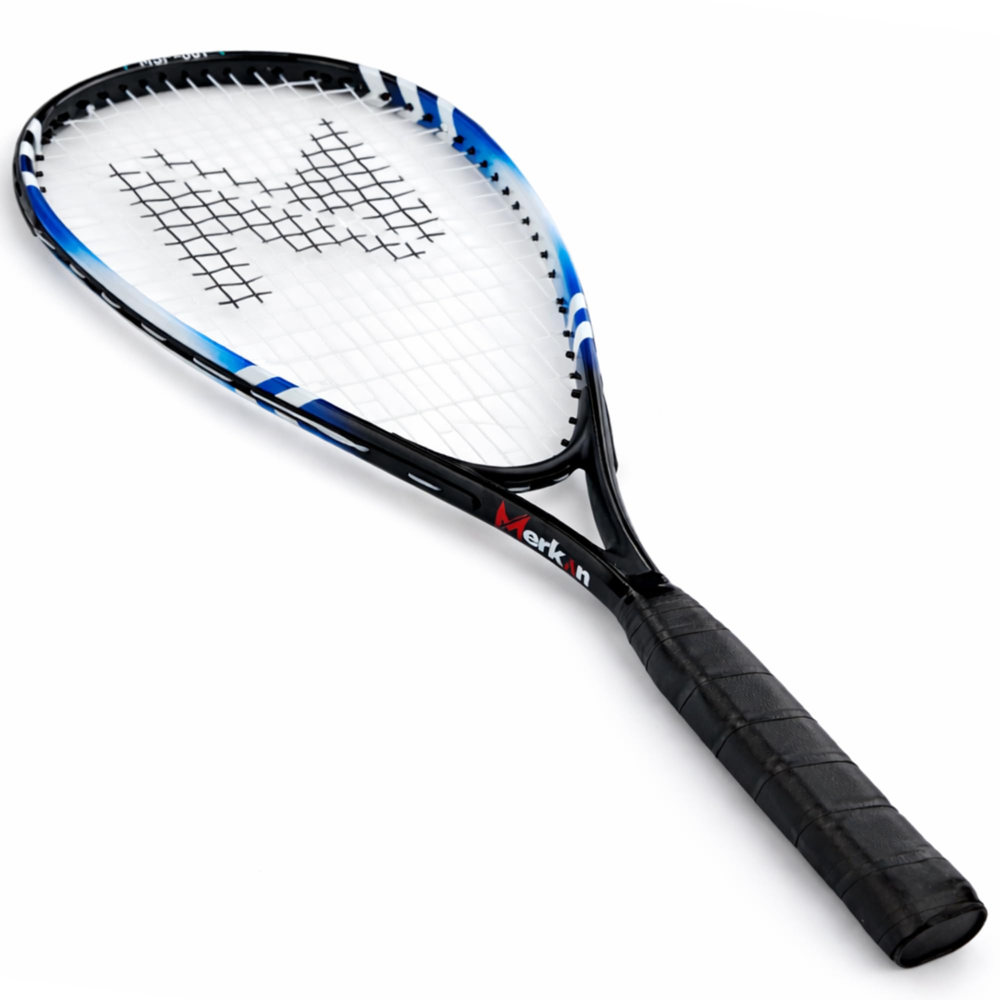 Speed-Badminton Set, 2 handliche Aluminiumschläger, Länge 58,9 cm, ideal geeignet für stabiles und schnelles Spielen, hochwertige Tasche (MSP-001)
