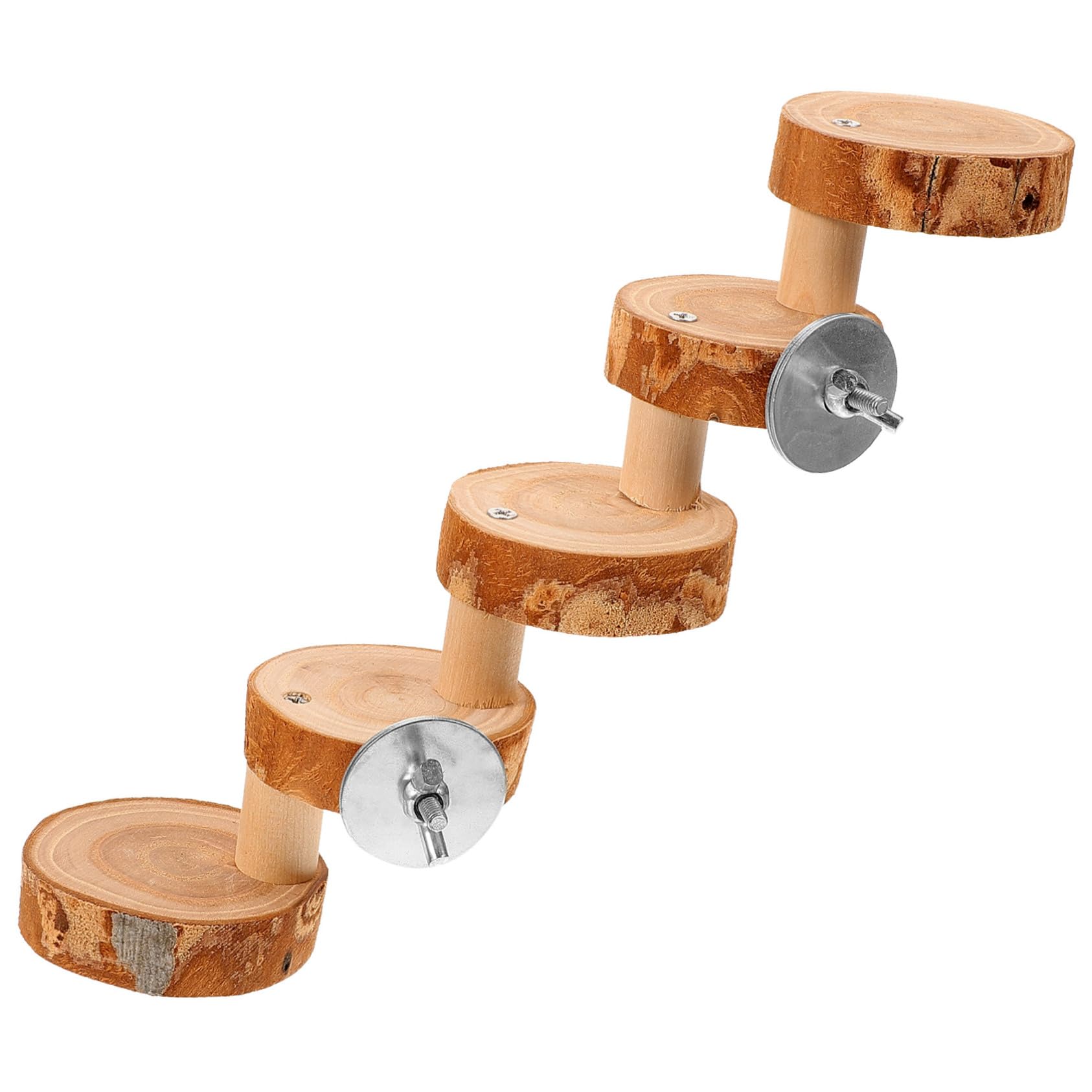 SUPVOX 4 Pz Giocattolo per criceti Giochi per criceti Giochi Criceto Gabbia per criceti Scala per Animali Fai da Te Forniture per Gabbie per criceti cincillà Scala a pioli Scala in Legno