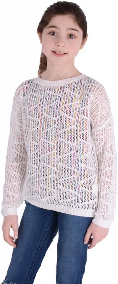 Big Girls' Drop Shoulder Pullover
